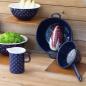 Preview: Riess Milchkanne mit Deckel, Country Dirndl